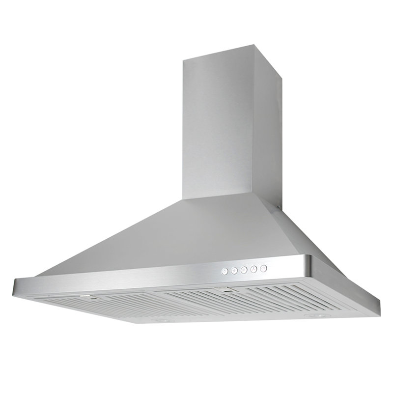 Cosmo 30" 760 CFM Ductless Wall Mount Range Hood in Stainless Steel
